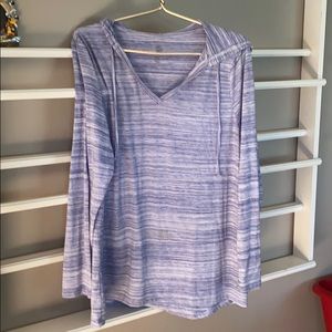 Long sleeve t-shirt with hood